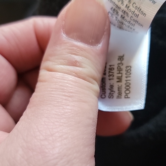 Marine Layer Sunset Pullover Sandbox AQ Hoodie Black Large - Picture 9 of 9